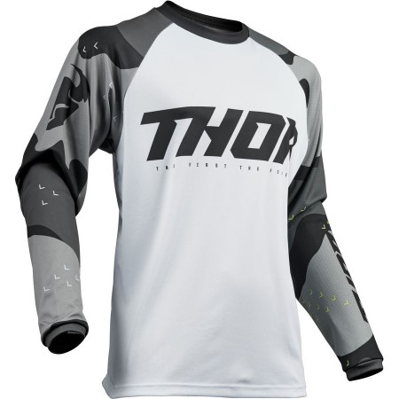 Maillot VTT/Motocross Thor Sector Camo Manches Longues N002 2020
